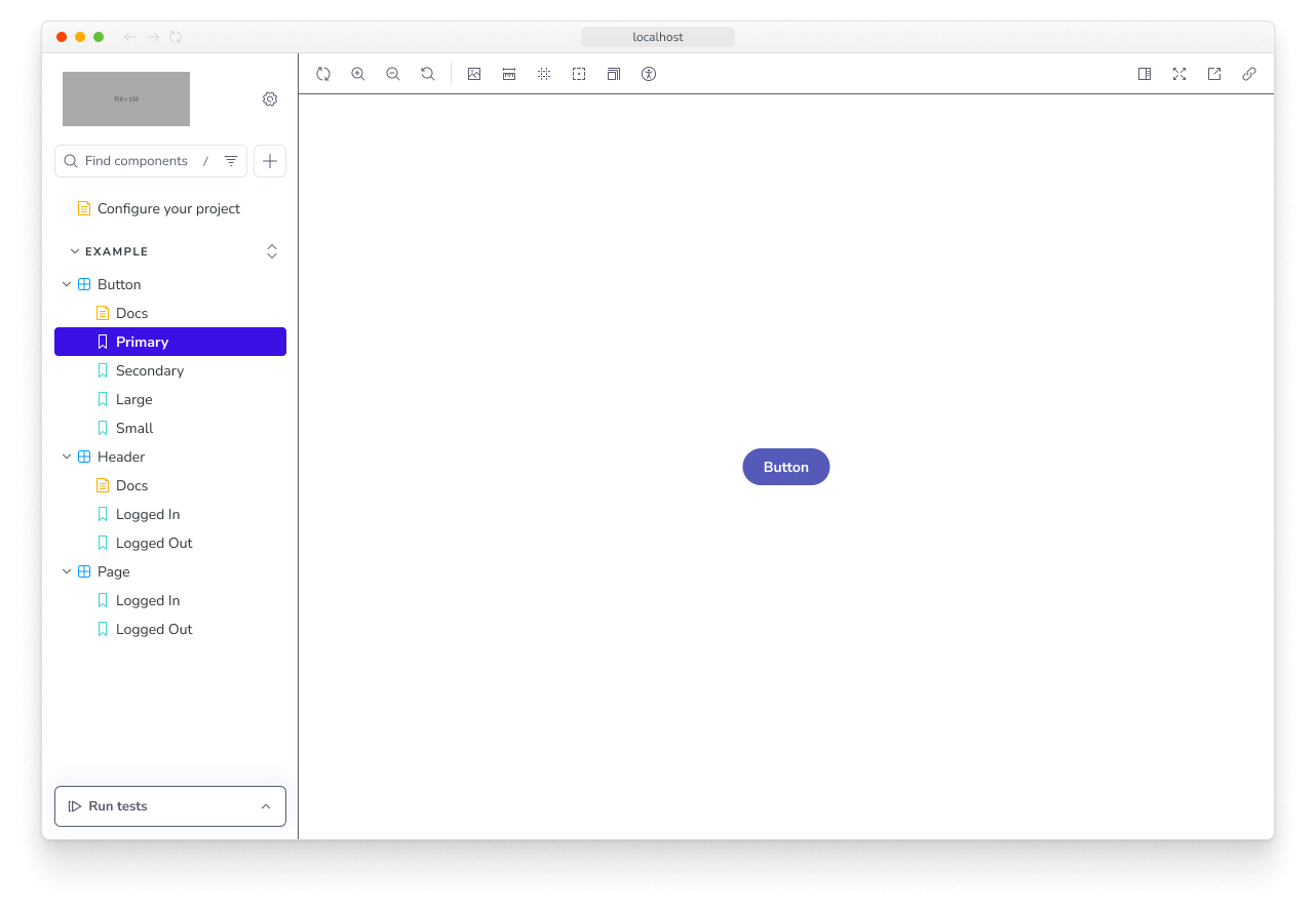 Storybook custom theme loaded